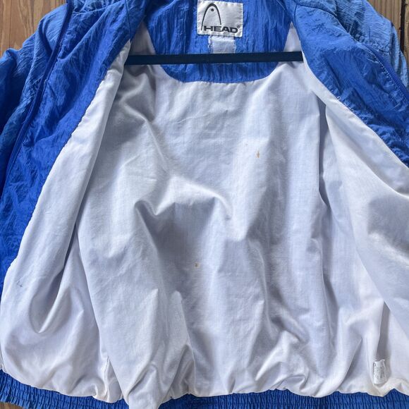 Vintage 1990s Head Sports Wear Windbreaker - Zip Up - Track Jacket - Unisex S/M - Picture 10 of 12